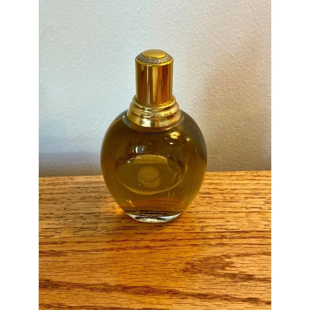 VTG Savage Cologne By Panco LTD 4.25 oz (No Box) Gold Glass Original Rare